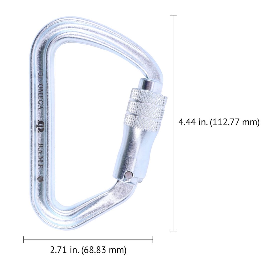 OMEGA PACIFIC BAMF ULTRA-LITE STEEL 3-STAGE QUIK-LOK NFPA (CARABINER)