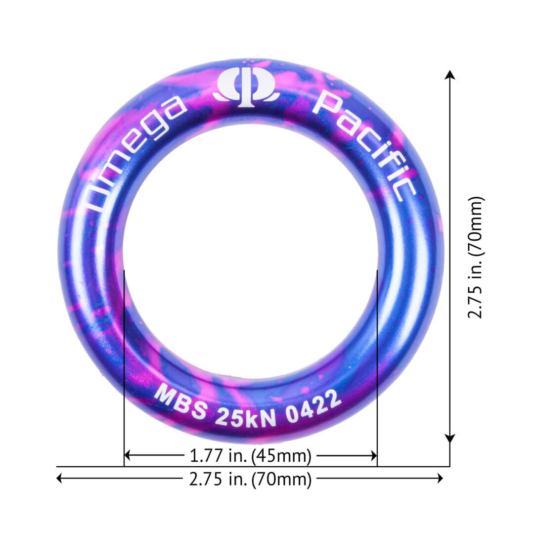 OMEGA PACIFIC RAPPEL RING+ ULTRA-VIOLET