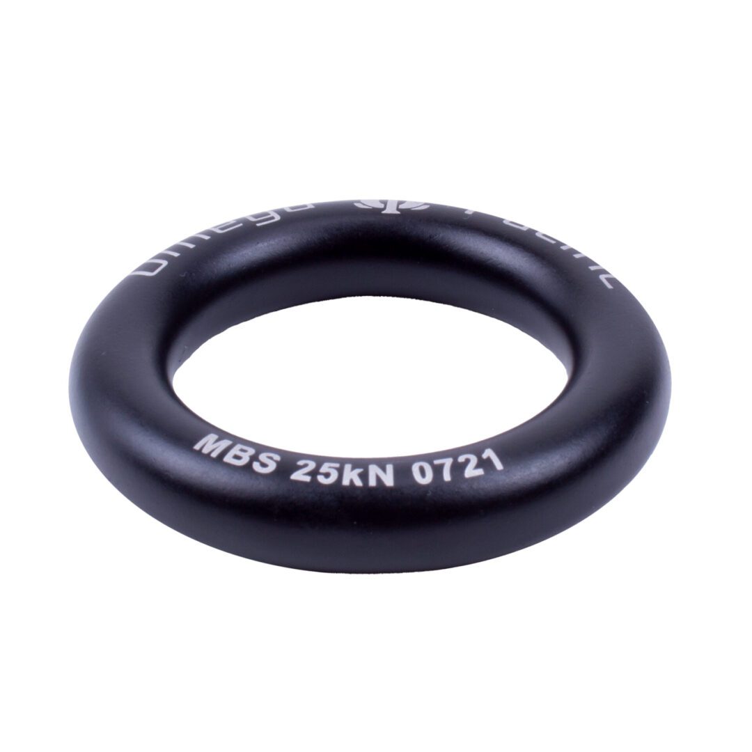 OMEGA PACIFIC ALUMINUM RAPPEL RING LRG