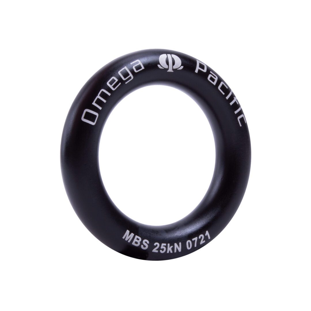 OMEGA PACIFIC ALUMINUM RAPPEL RING LRG