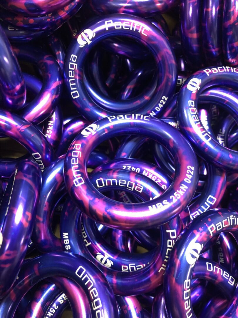 OMEGA PACIFIC RAPPEL RING+ ULTRA-VIOLET